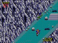 Enduro Racer sur Sega Master System